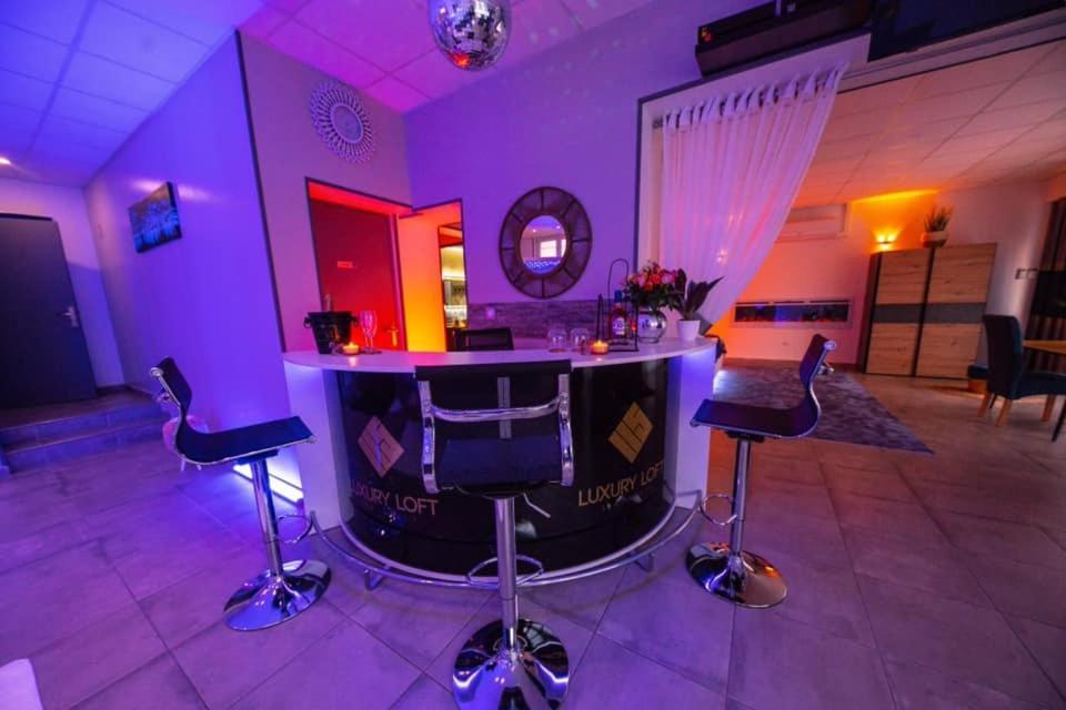 Loft Privatif Avec Jacuzzi Et Sauna Saint-Dizier Exterior foto